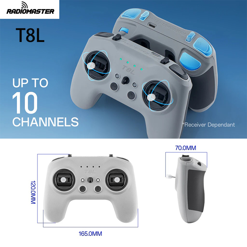 Drone Racing Transmitter - RadioMaster T8L Controlador de Radio M2