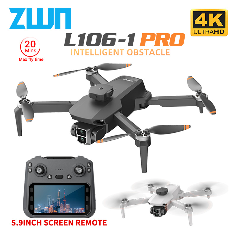 Drone Racing Camera - L106-1PRO GPS Drone profesional con pantalla
