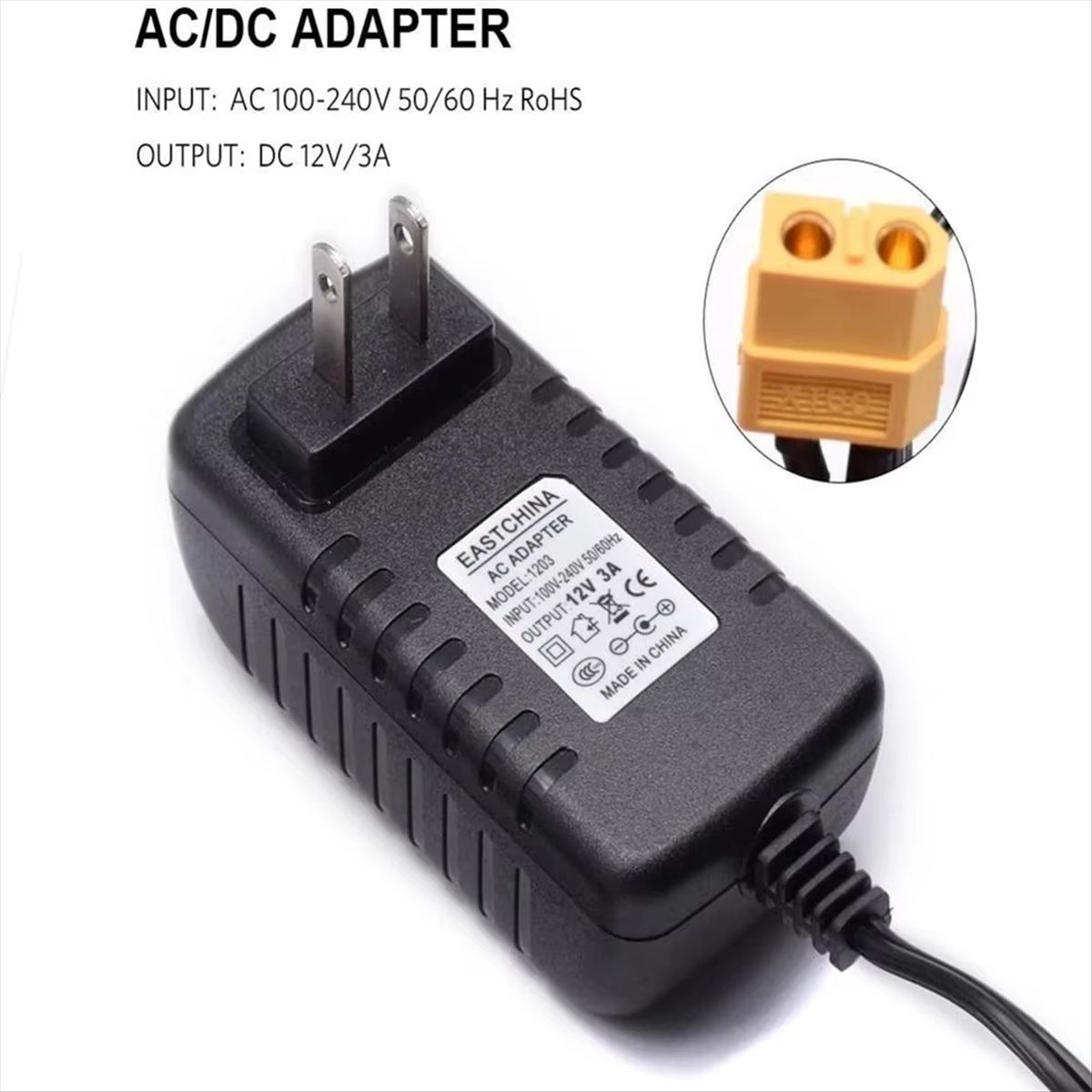Drone Racing Charger - (ABGQ) Cargador de Batería Lipo, Adaptador