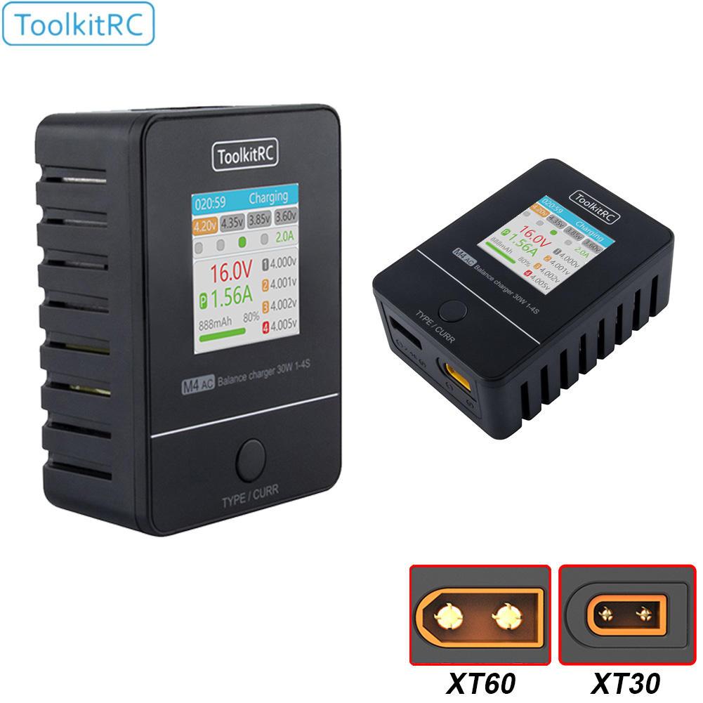 ToolkitRC-cargador de CA compa - Drone Racing Charger reseña y precio