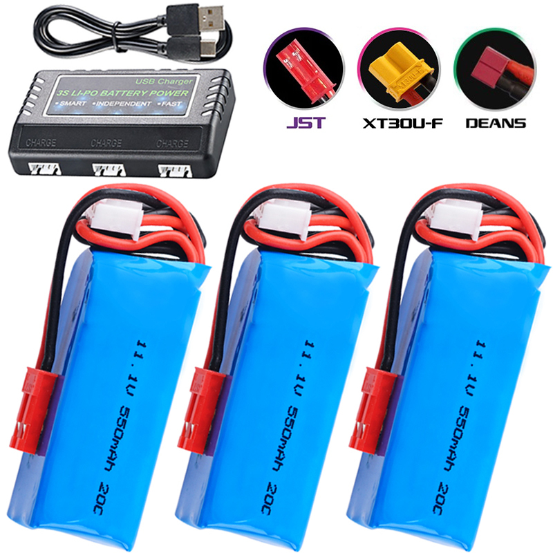 Batería Lipo de 11,1 V y 550mA - Drone Racing Charger reseña y precio