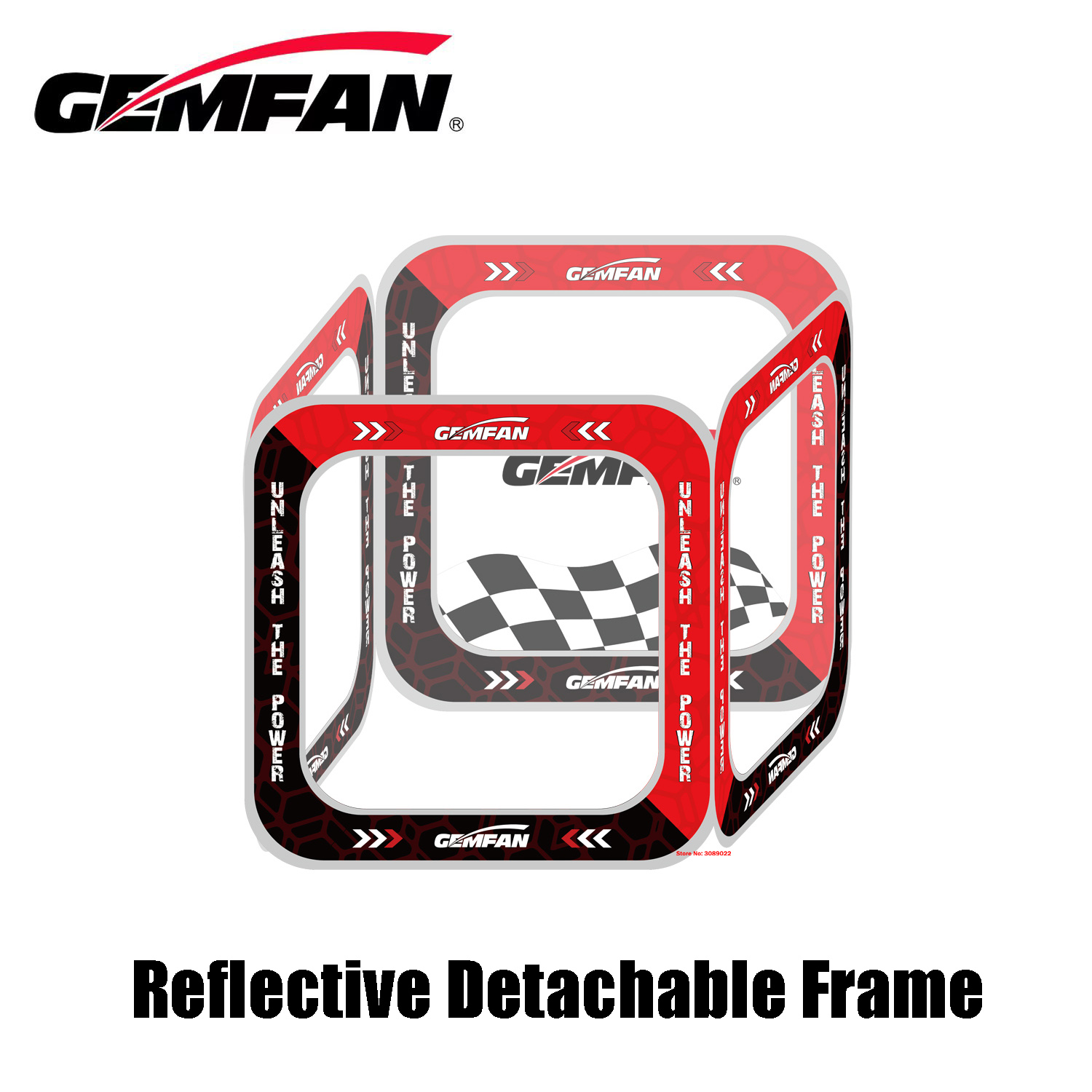 GEMFAN-puerta de entrenamiento - Drone Racing Flag reseña y precio