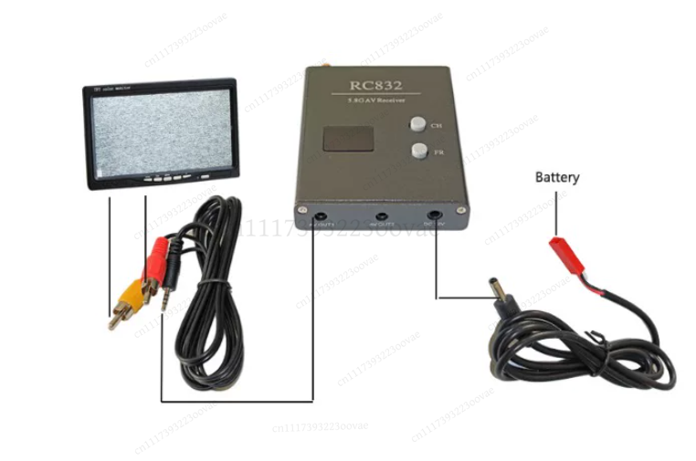 TS832 RC832 5.8G 600mW 48CH FP - Drone Racing Transmitter reseña y precio