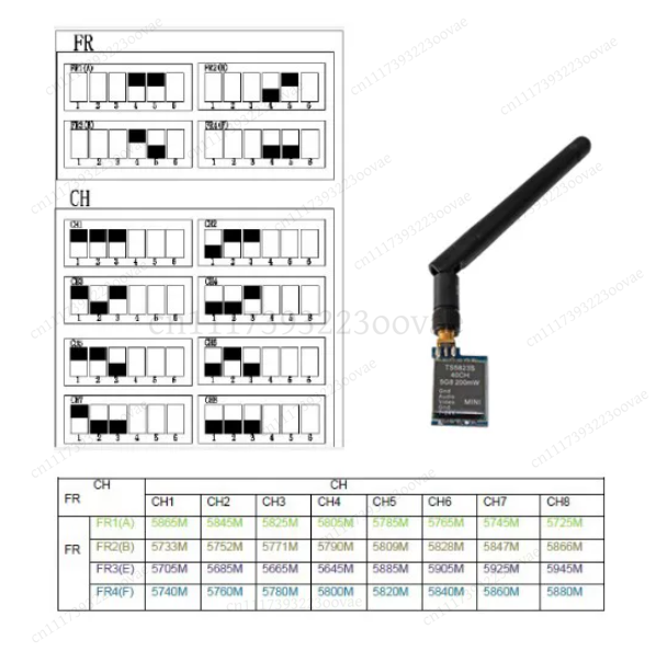 TS832 RC832 5.8G 600mW 48CH FP - Drone Racing Transmitter reseña y precio