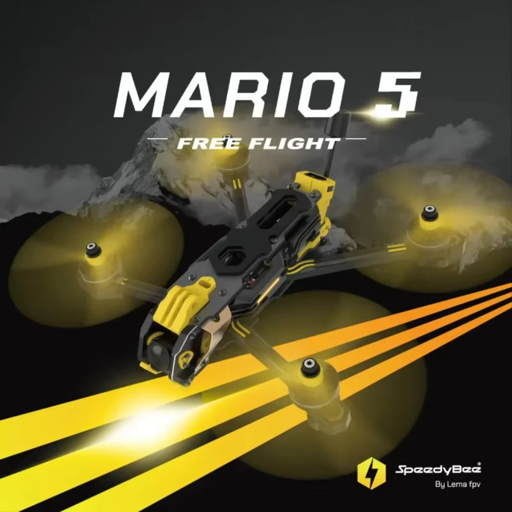 Kit de Marco Speedybee Mario 5 - Drone Racing Frame reseña y precio